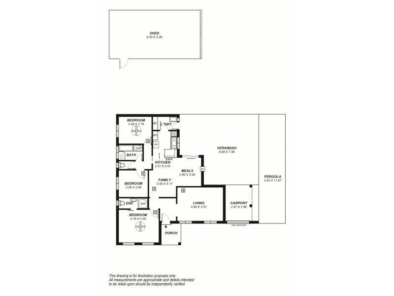 24 Coachhouse Drive, Gulfview Heights SA 5096 Floorplan