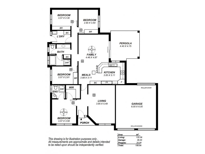2 Monterey Court, Golden Grove SA 5125 Floorplan