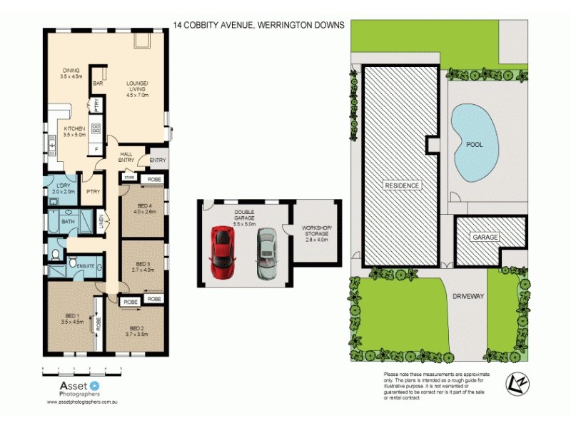 14 Cobbity Ave, Werrington Downs NSW 2747 Floorplan