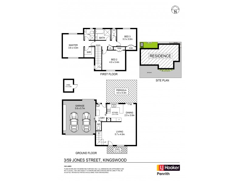 3/59 Jones Street, Kingswood NSW 2747 Floorplan