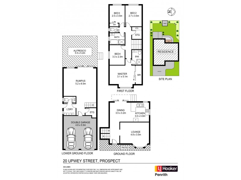 20 Upwey Street, Prospect NSW 2148 Floorplan