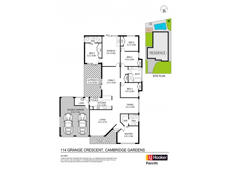 114 Grange Crescent, Cambridge Gardens NSW 2747 Floorplan