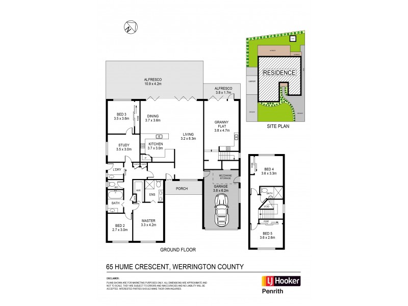 65 Hume Crescent, Werrington County NSW 2747 Floorplan