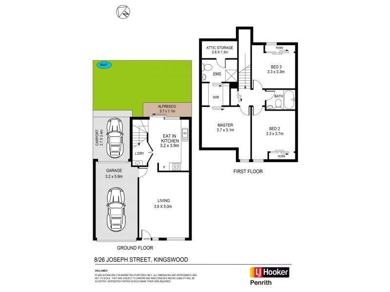 8/26 Joseph Street, Kingswood NSW 2747