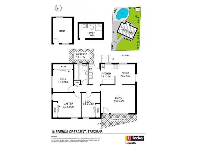 18 Erebus Cres, Tregear NSW 2770 Floorplan