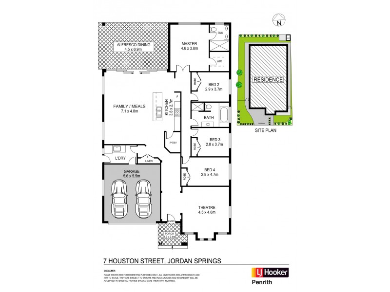 7 Houston Street, Jordan Springs NSW 2747 Floorplan