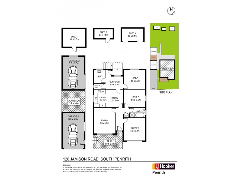 126 Jamison Road, South Penrith NSW 2750 Floorplan