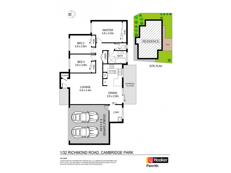 1/32 Richmond Road, Kingswood NSW 2747 Floorplan