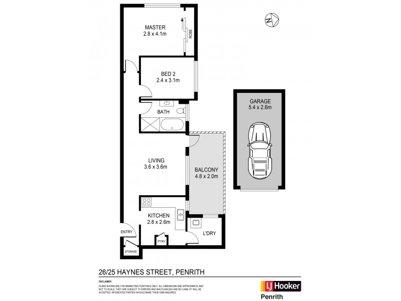 26/25 Haynes Street, Penrith NSW 2750