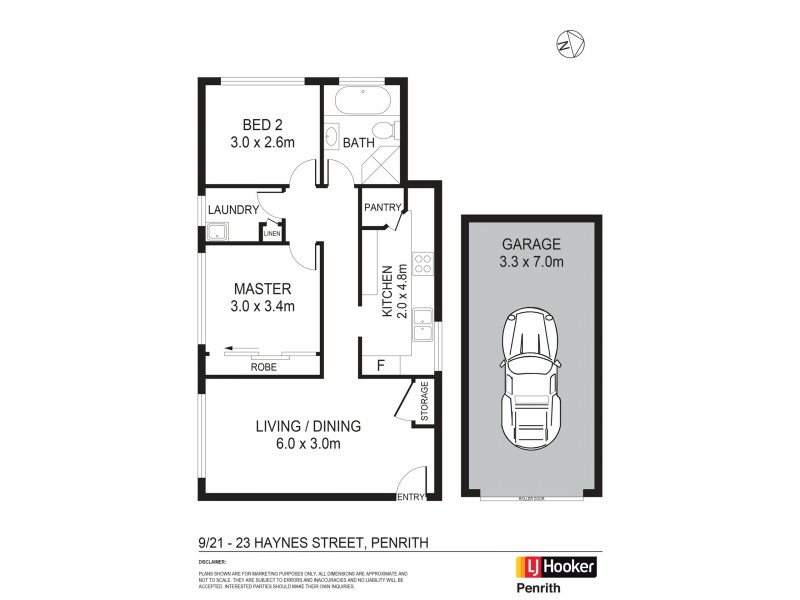 9/21-23 Haynes Street, Penrith NSW 2750