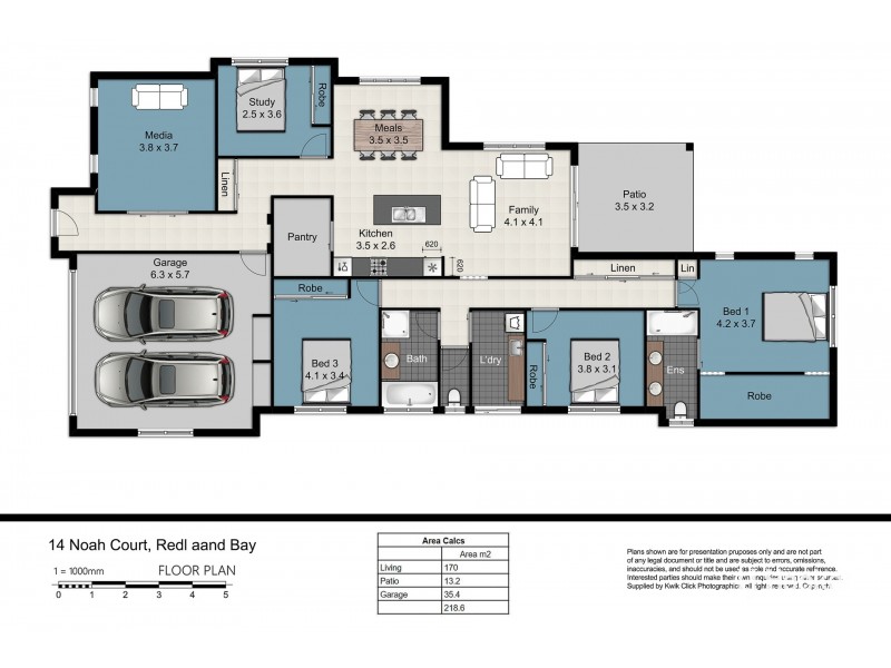 14 Noah Court, Redland Bay QLD 4165 Floorplan