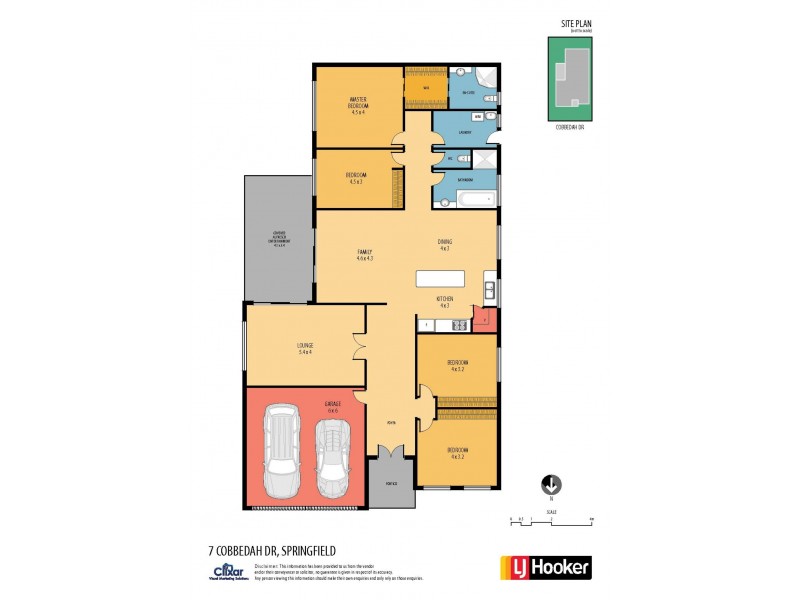 7 Cobbedah Drive, Springfield NSW 2250 Floorplan