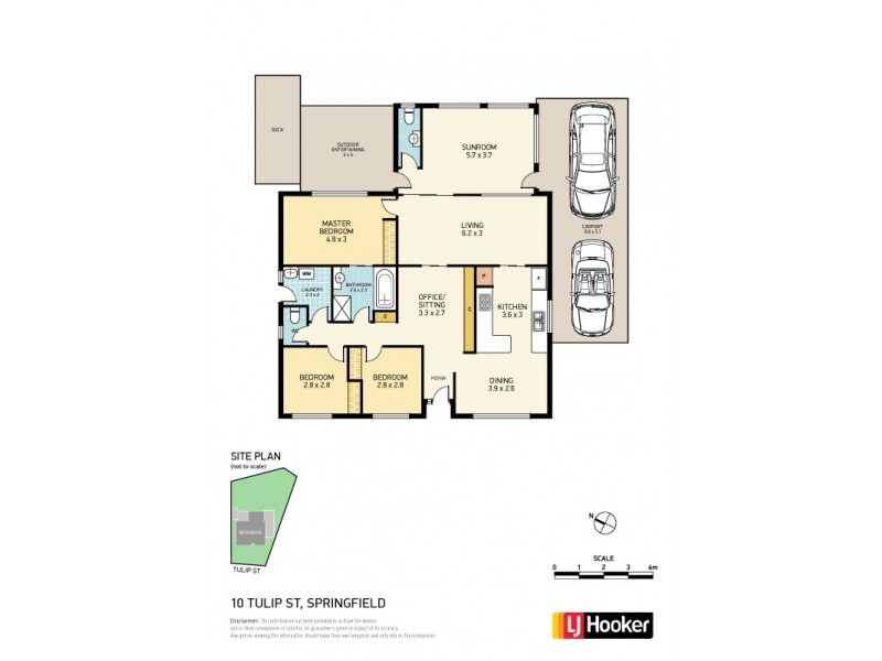 10 Tulip Street, Springfield NSW 2250 Floorplan