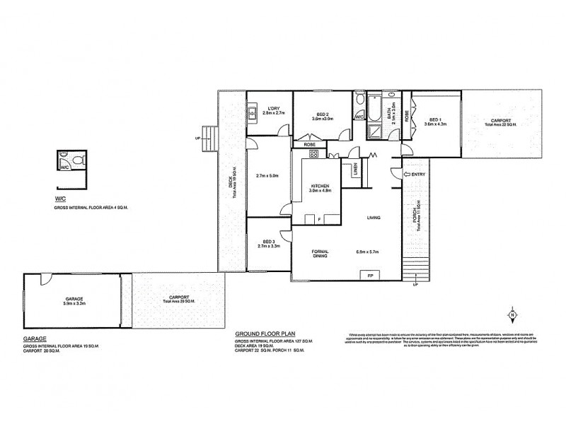 11 Brougham Street, East Gosford NSW 2250 Floorplan