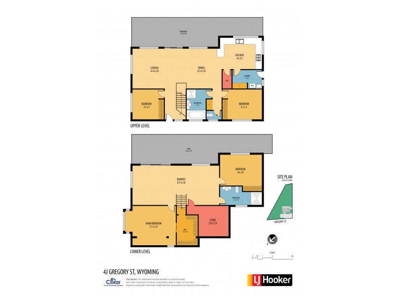 4J Gregory Street, Wyoming NSW 2250 Floorplan