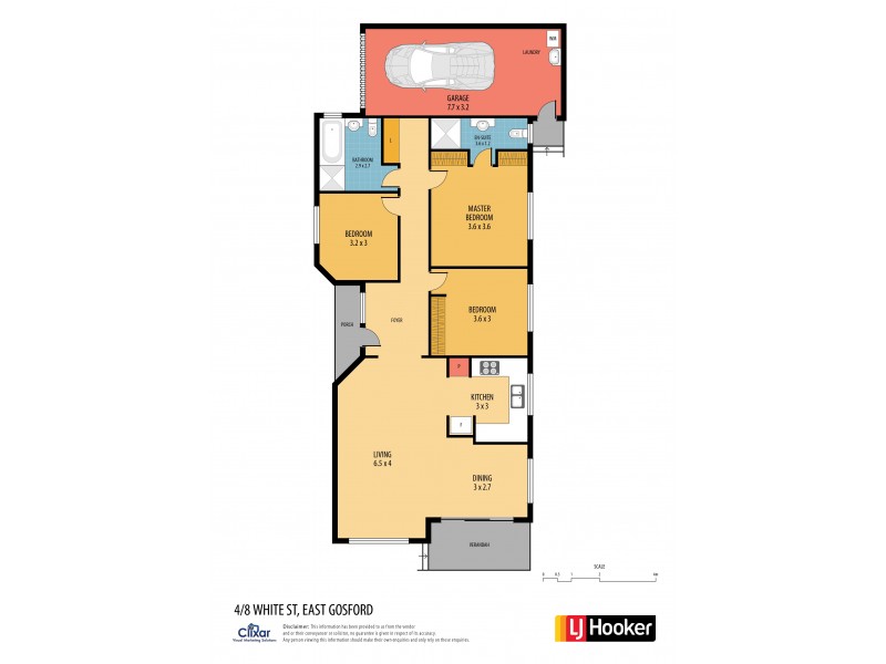 4/8-10 White Street, East Gosford NSW 2250 Floorplan