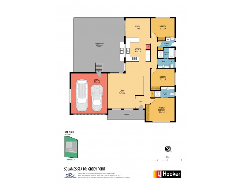 50 James Sea Drive, Green Point NSW 2251 Floorplan