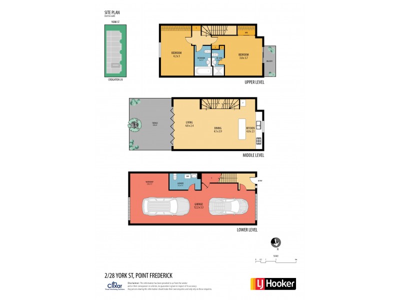 2/28 York Street, Point Frederick NSW 2250 Floorplan