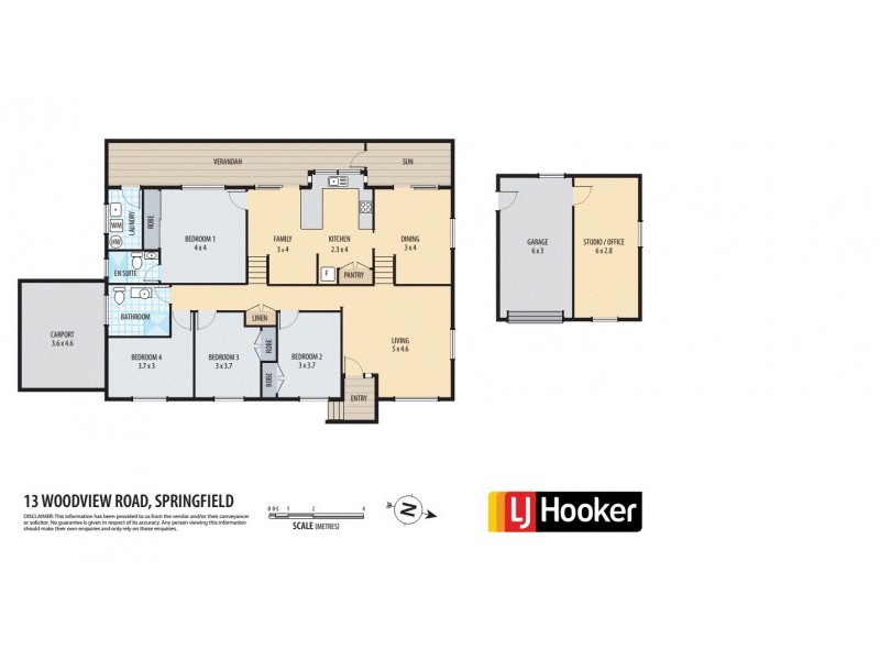 13 Woodview Road, Springfield NSW 2250 Floorplan