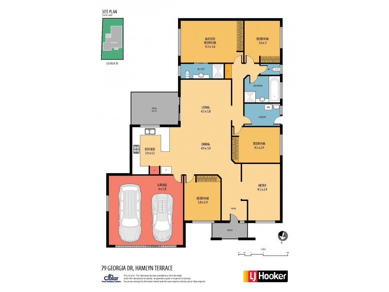79 Georgia Drive, Hamlyn Terrace NSW 2259 Floorplan