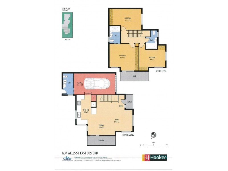 1/37 Wells Street, East Gosford NSW 2250 Floorplan