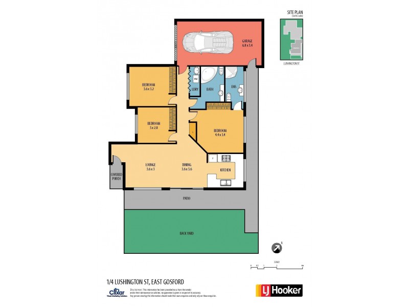 1/4 Lushington Street, East Gosford NSW 2250 Floorplan