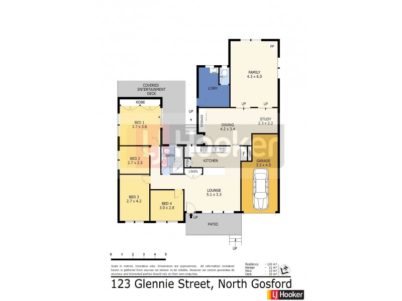 123 Glennie Street, North Gosford NSW 2250 Floorplan