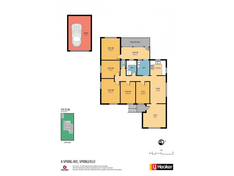 8 Spring Avenue, Springfield NSW 2250 Floorplan