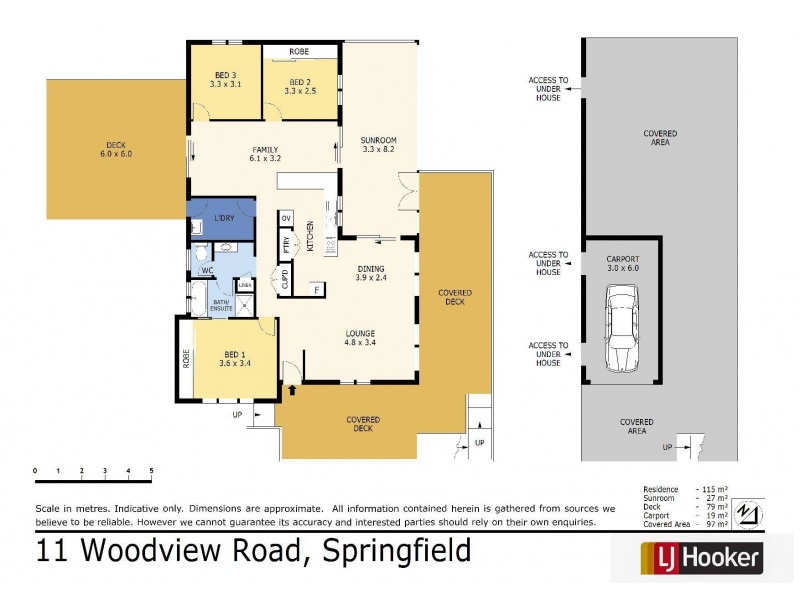 11 Woodview Road, Springfield NSW 2250 Floorplan