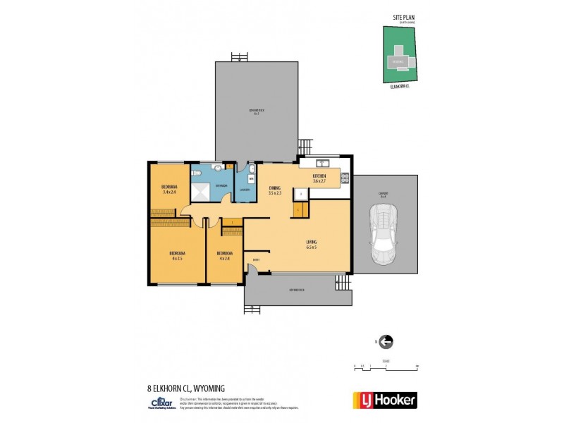 8 Elkhorn Close, Wyoming NSW 2250 Floorplan