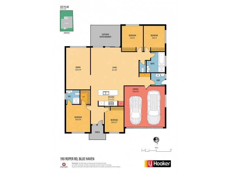 190 Roper Road, Blue Haven NSW 2262 Floorplan
