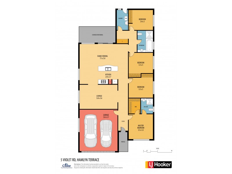 5 Violet Road, Hamlyn Terrace NSW 2259 Floorplan