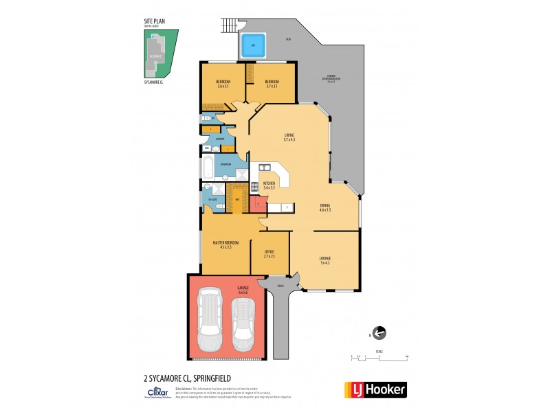 2 Sycamore Close, Springfield NSW 2250 Floorplan