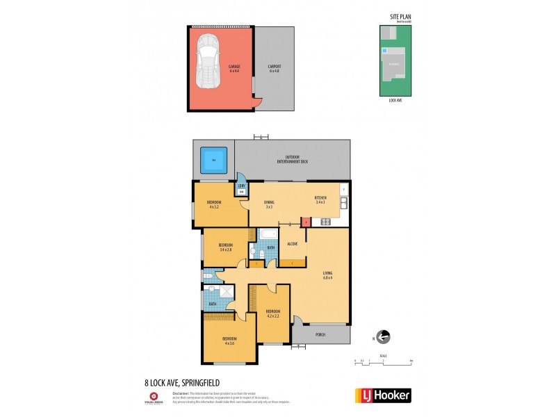 8 Lock Avenue, Springfield NSW 2250 Floorplan