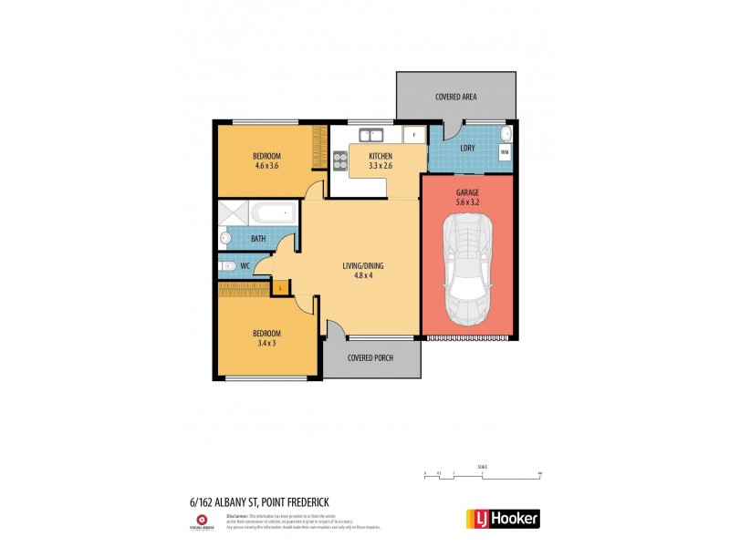 6/162 Albany Street, Point Frederick NSW 2250 Floorplan