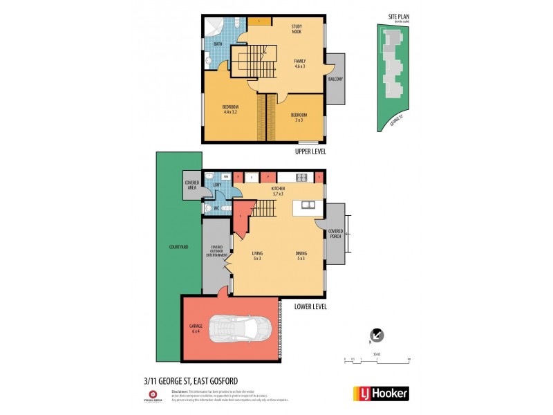 3/11 George Street, East Gosford NSW 2250 Floorplan