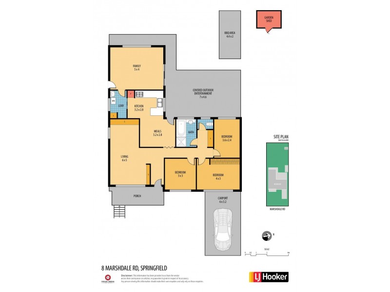 8 Marshdale Road, Springfield NSW 2250 Floorplan
