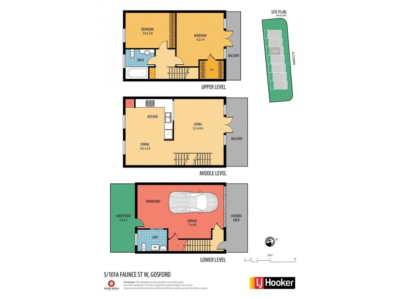 5/101A Faunce Street, Gosford NSW 2250 Floorplan