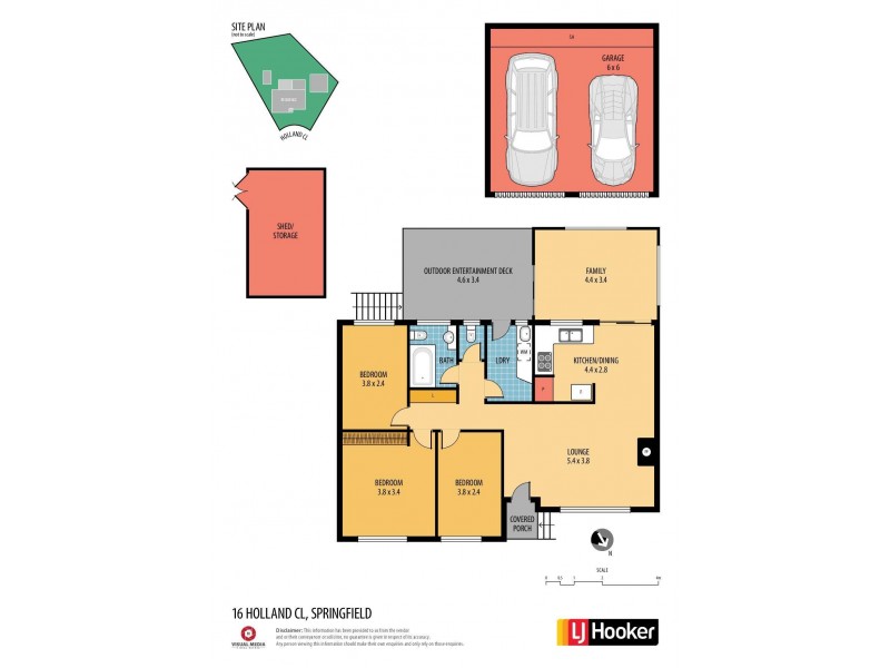 16 Holland Close, Springfield NSW 2250 Floorplan
