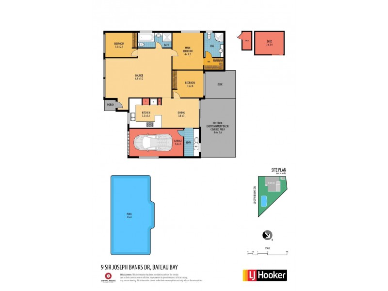 9 Sir Joseph Banks Drive, Bateau Bay NSW 2261 Floorplan