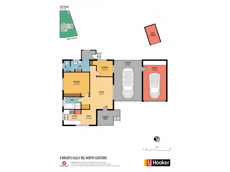 8 Bradys Gully Road, North Gosford NSW 2250 Floorplan