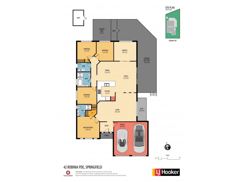 42 Robinia Parade, Springfield NSW 2250 Floorplan