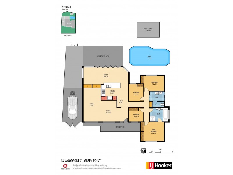 18 Woodport Close, Green Point NSW 2251 Floorplan