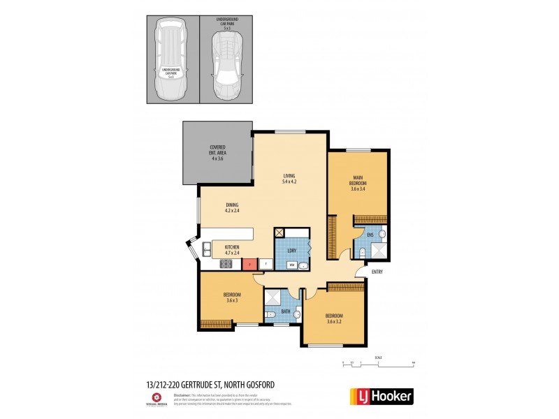 13/212-220 Gertrude Street, North Gosford NSW 2250 Floorplan