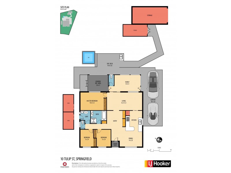 10 Tulip Street, Springfield NSW 2250 Floorplan