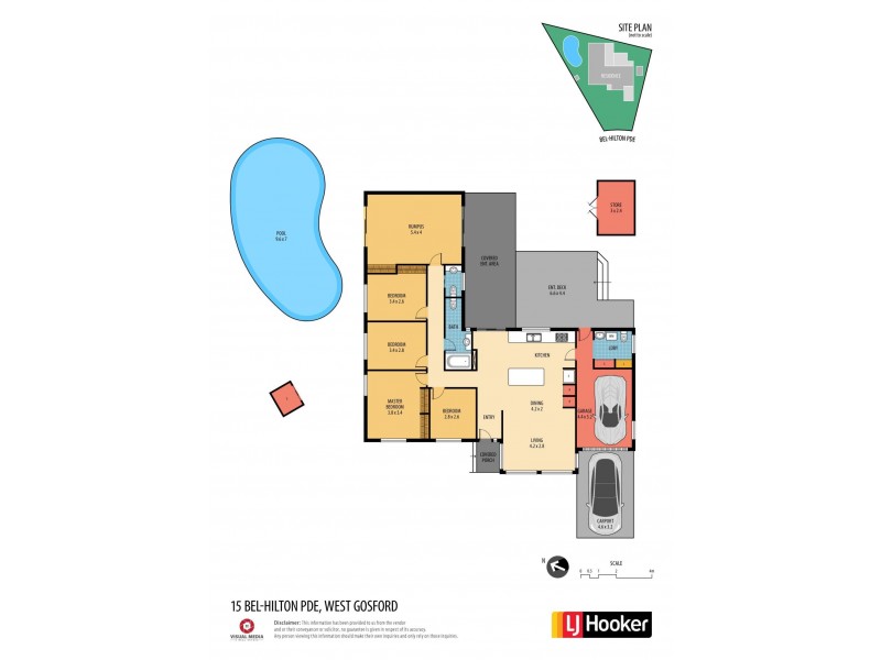 15 Bel Hilton Court, West Gosford NSW 2250 Floorplan