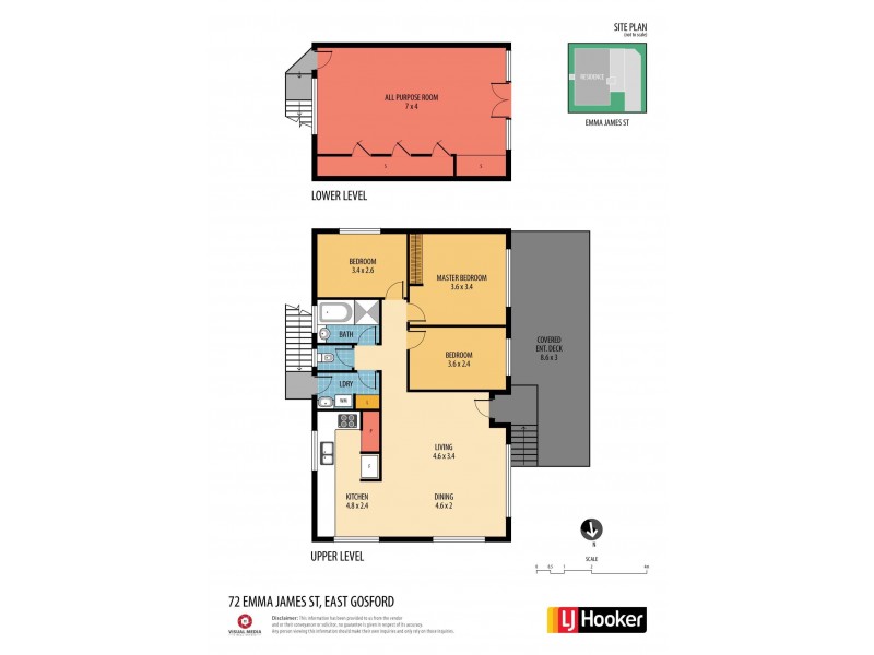 72 Emma James Street, East Gosford NSW 2250 Floorplan