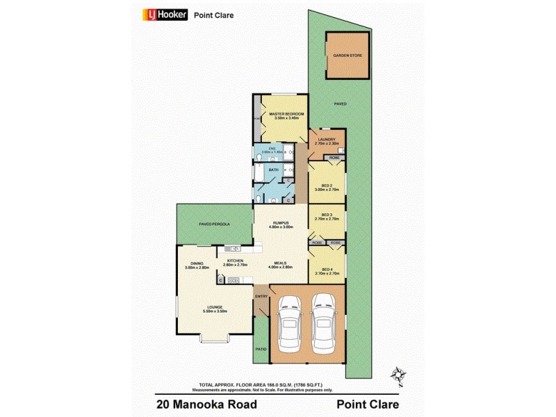 20 Manooka Road, Point Clare NSW 2250 Floorplan