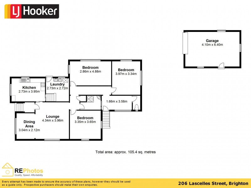 206 Lascelles Street, Brighton QLD 4017 Floorplan