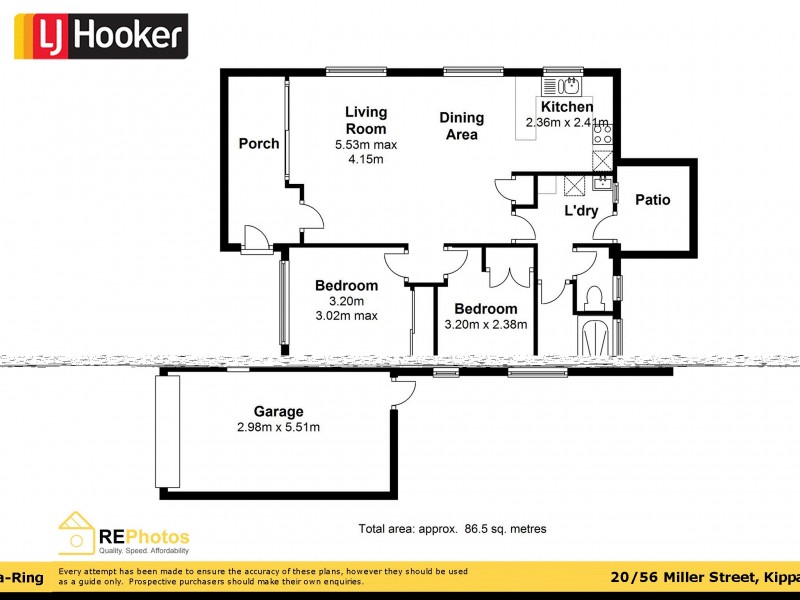20/56 Miller Street, Kippa-ring QLD 4021 Floorplan